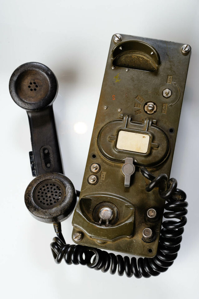 MT002 Military Field Phone Prop Rental - ACME Brooklyn