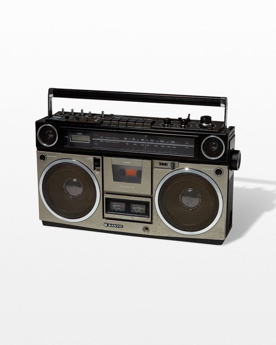 MU004 Vintage Boombox Prop Rental | ACME Brooklyn