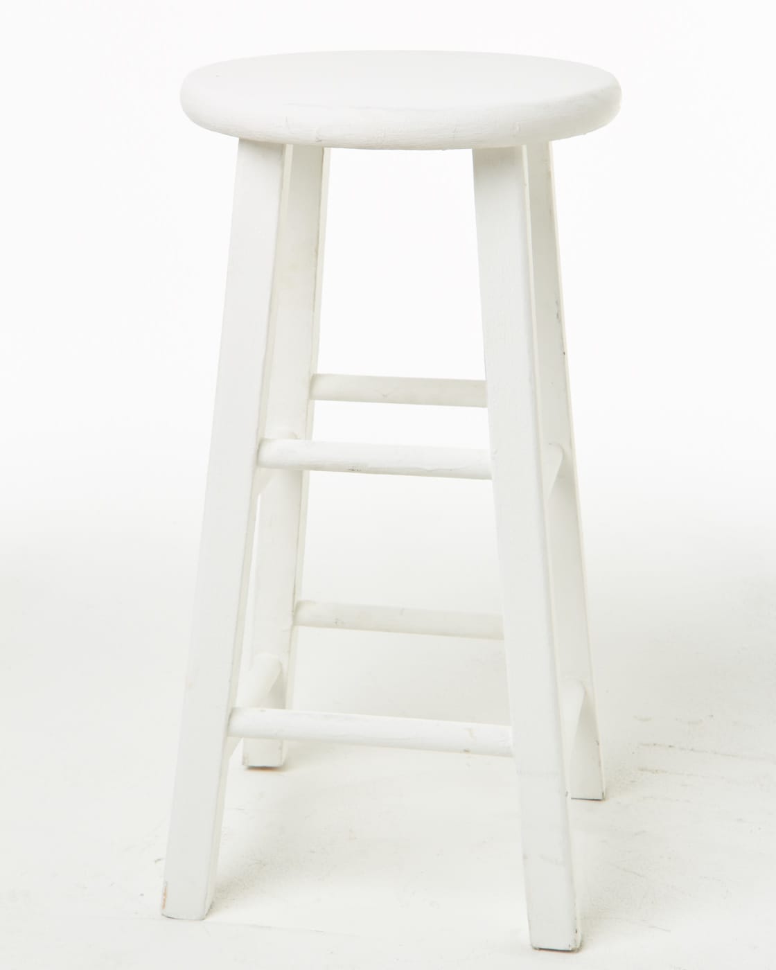 ST124 White 24 Studio Stool Prop Rental ACME Brooklyn   ST124 02 