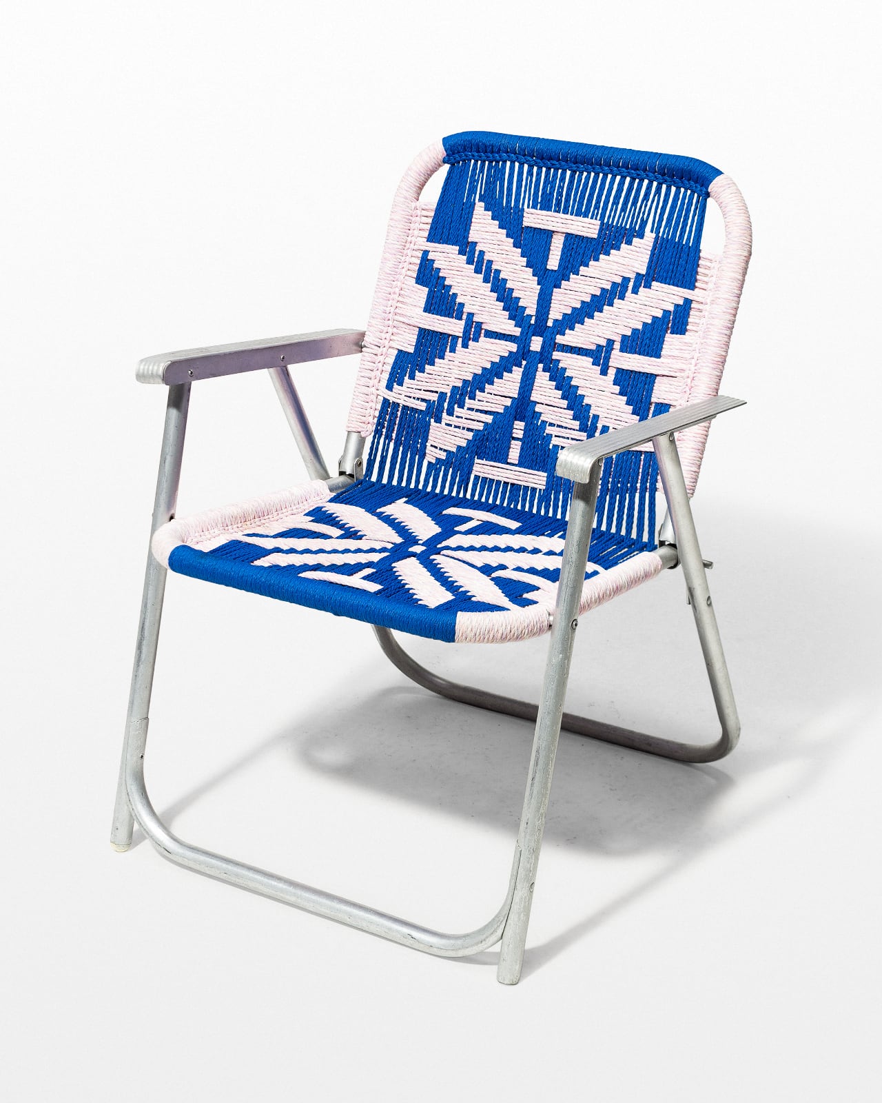 CH621 Vail Macrame Lawn Chair Prop Rental ACME Brooklyn