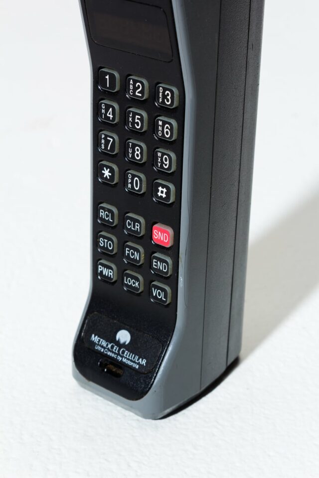 TE081 Ultra Brick Cellular Phone Prop Rental ACME Brooklyn