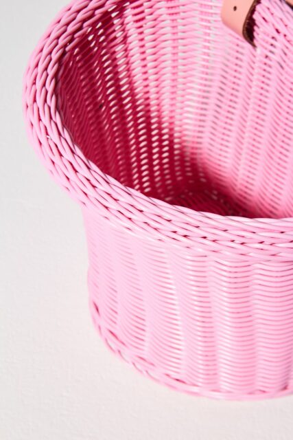 bike basket pink