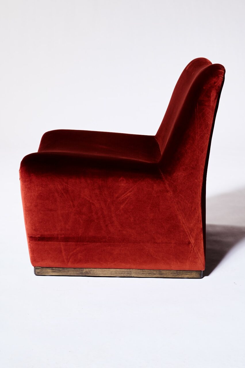 CH431 Anthony Lounge Chair and Ottoman Prop Rental - ACME Brooklyn