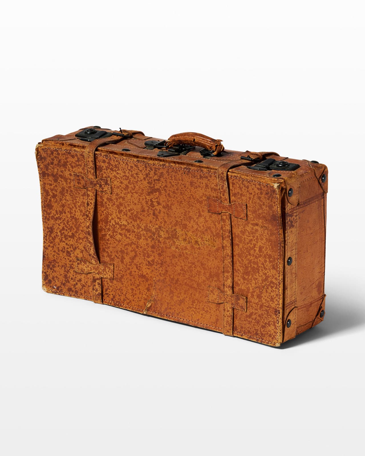 TL103 Victor Leather Tool Box Prop Rental - ACME Brooklyn