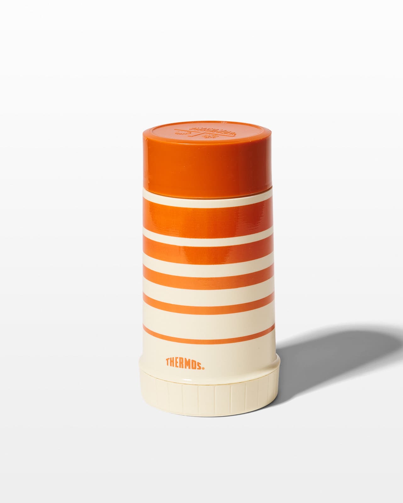 Thermos vintage red stripe